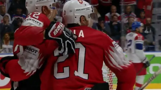 Gól v utkání Česko – Švýcarsko: Niederreiter – 4:4 (57. min.)