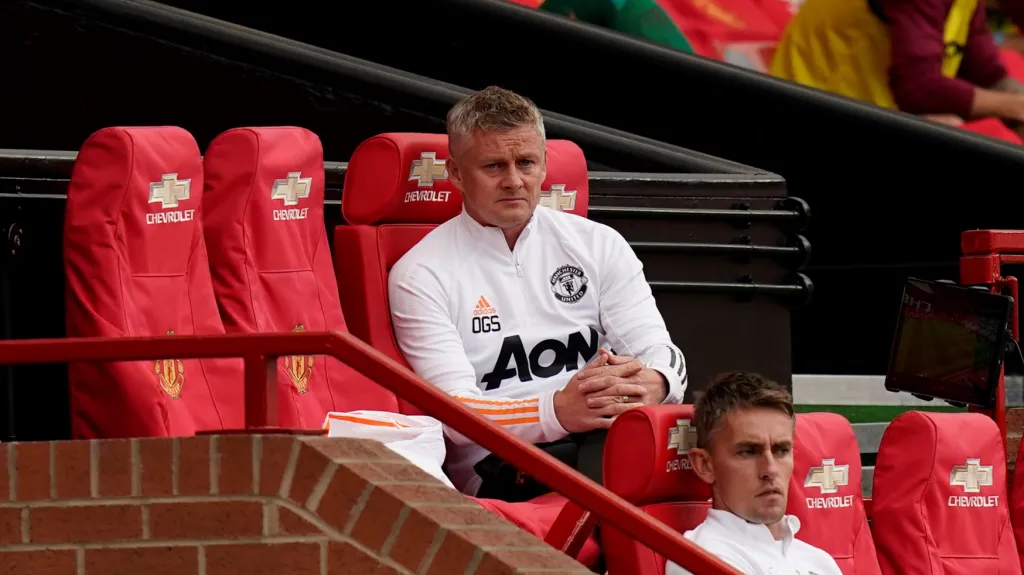 Trenér Manchesteru United Ole Gunnar Solskjaer