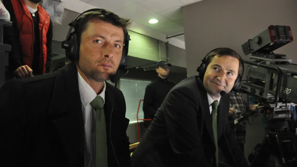 Komentátorská dvojice Robert Záruba a David Pospíšil