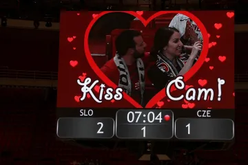 Stockholmská Kiss Cam