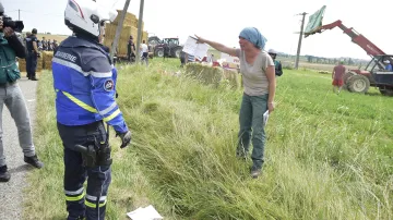 Protesty přerušily 16. etapu Tour de France
