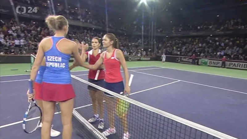 Plíšková dotáhla české tenistky do semifinále Fed Cupu