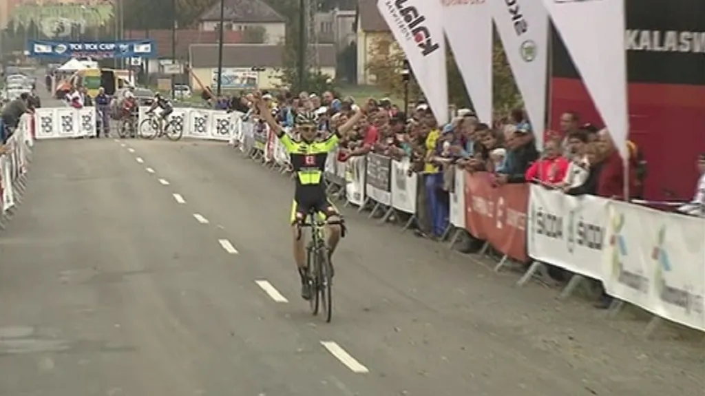 Cyklokrosový Toi Toi Cup v Uničově ovládl Boroš