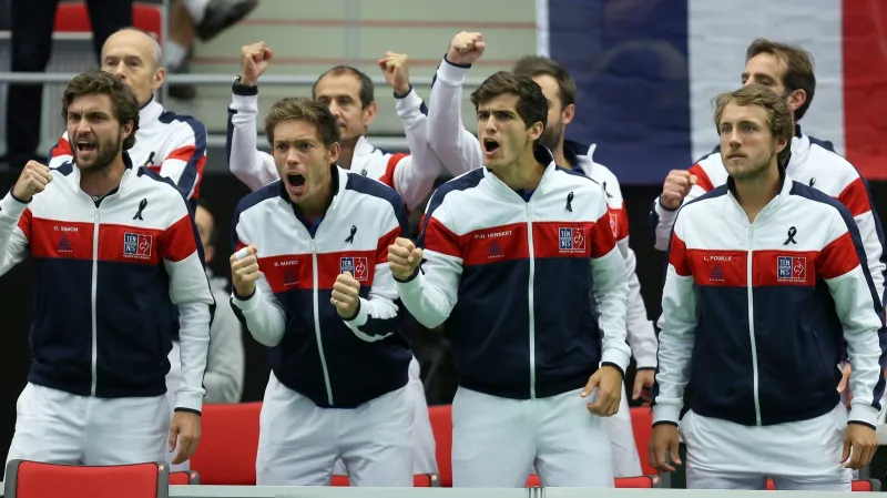 Radost francouzských tenistů