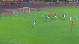 Gól v utkání Šymkent - Mladá Boleslav: Ščetkin - 1:2 (45. min.)