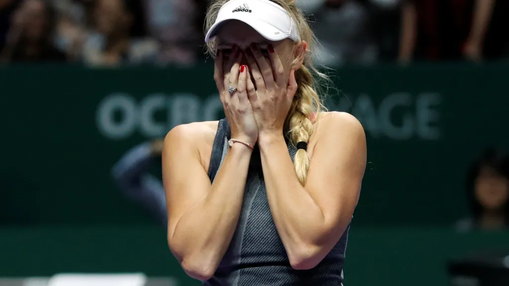 Dojatá Caroline Wozniacká po triumfu na Turnaji mistryň