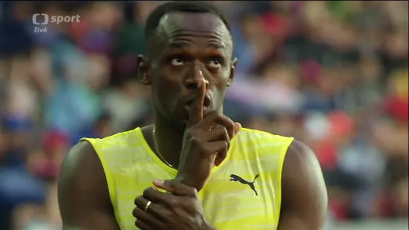 Bolt vyhrál v Ostravě dvoustovku v sezonním maximu 20,13