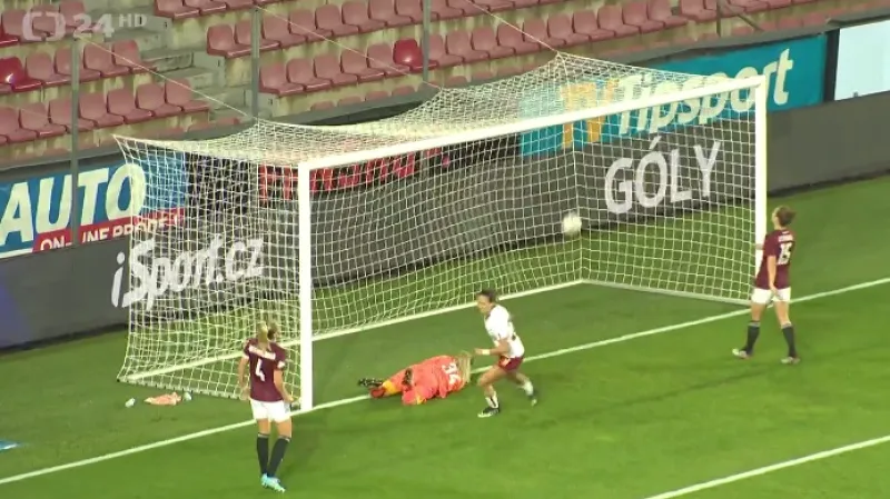 Sparťanky sahaly v LM po senzaci