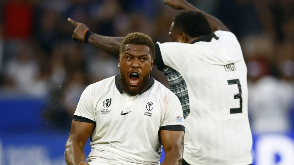 Radost ragbistů Fidži