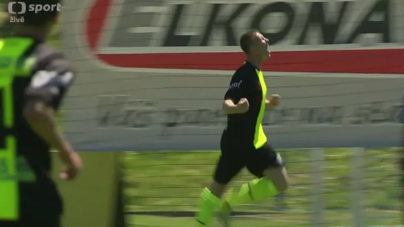 Gól v utkání Kostelec - Rychnov: Počtýnský - 0:1 (14. min.)