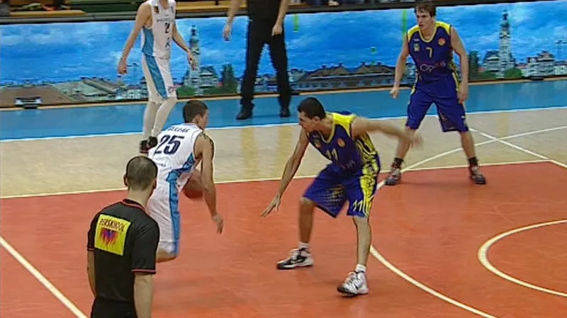 Sestřih basketbalového utkání NBL: Prostějov - Opava