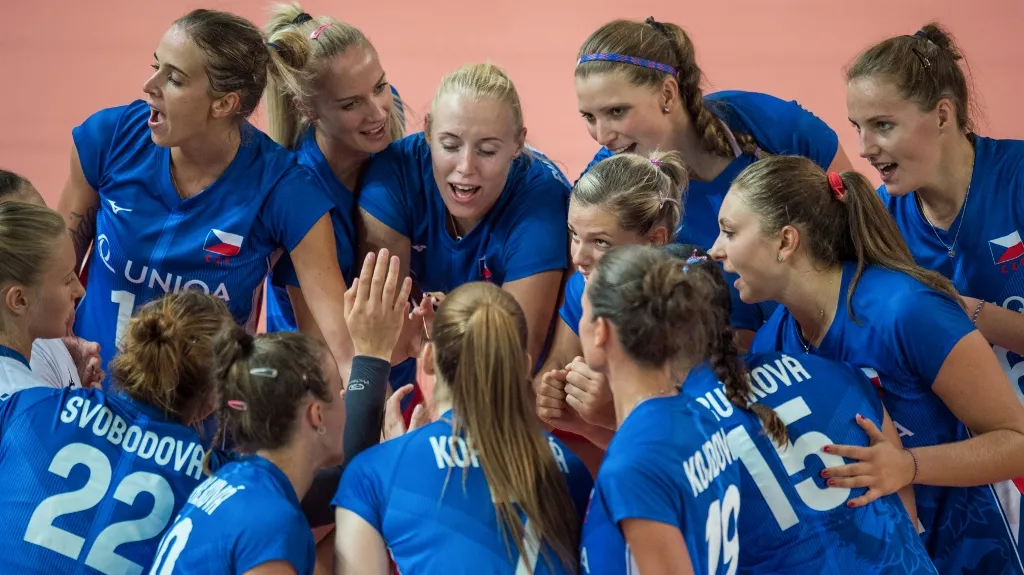 České volejbalistky