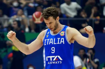 Basketbalista Itálie Nicolo Melli