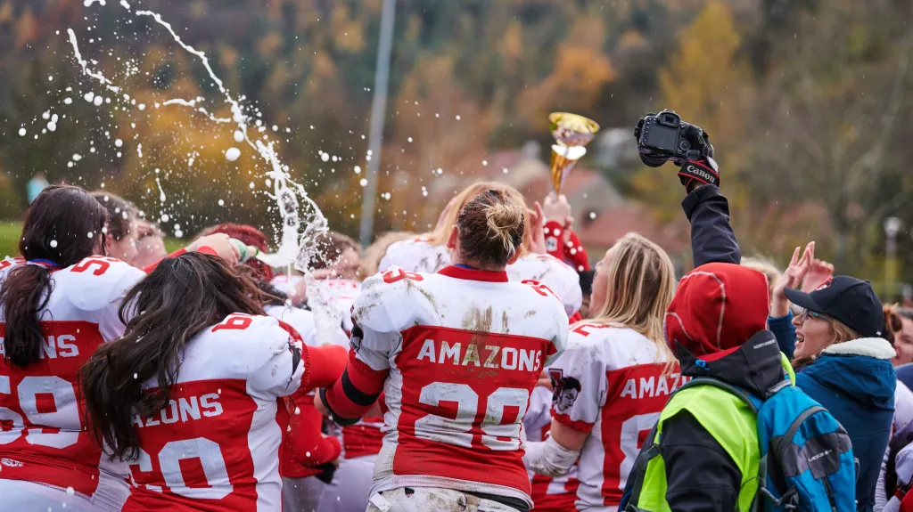 Hráčky Brna Amazons