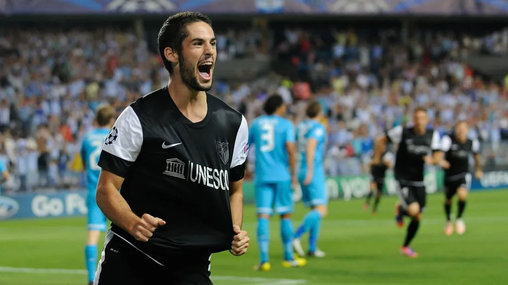 Isco slaví svůj gól do sítě Petrohradu