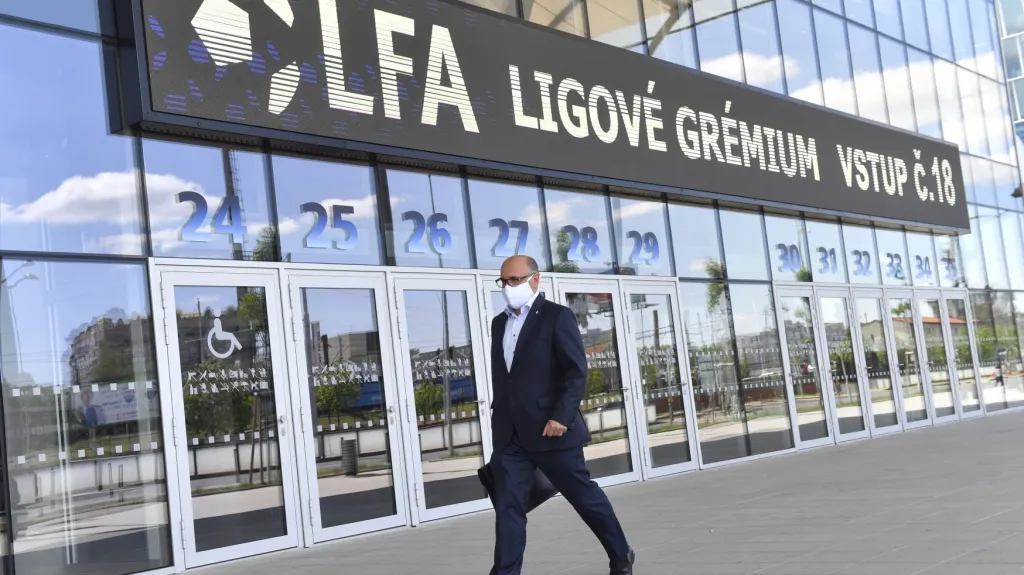 Tomáš Paclík na Ligovém grémiu LFA