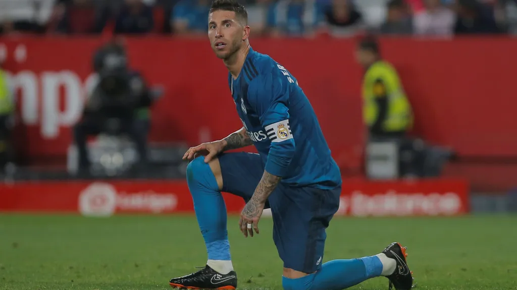 Sergio Ramos z Realu Madrid
