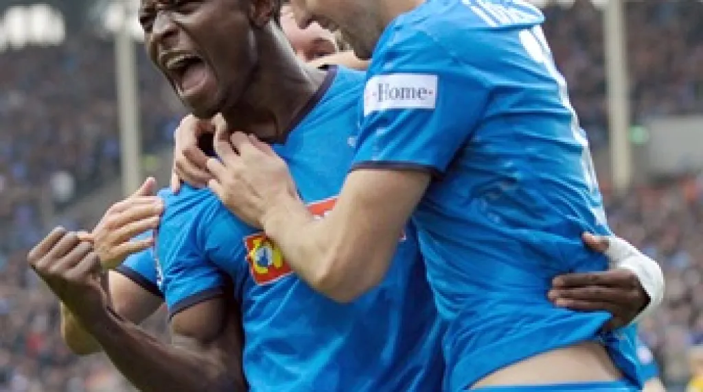 Hráči Hoffenheimu se opět radují