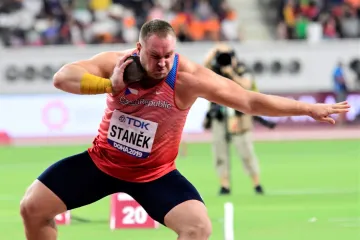 Koulař Tomáš Staněk ve finále MS v Dauhá