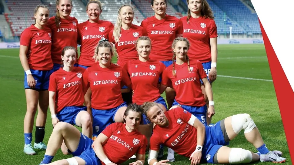České reprezentantky v sedmičkovém ragby