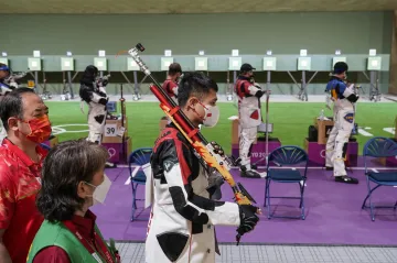 Kvalifikace soutěže ve vzduchové pušce