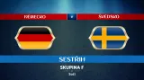 Sestřih utkání Německo - Švédsko