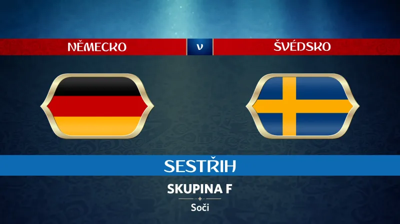 Sestřih utkání Německo - Švédsko