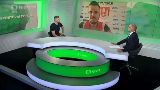 Milan Moník a Petr Michálek před finále volejbalové extraligy