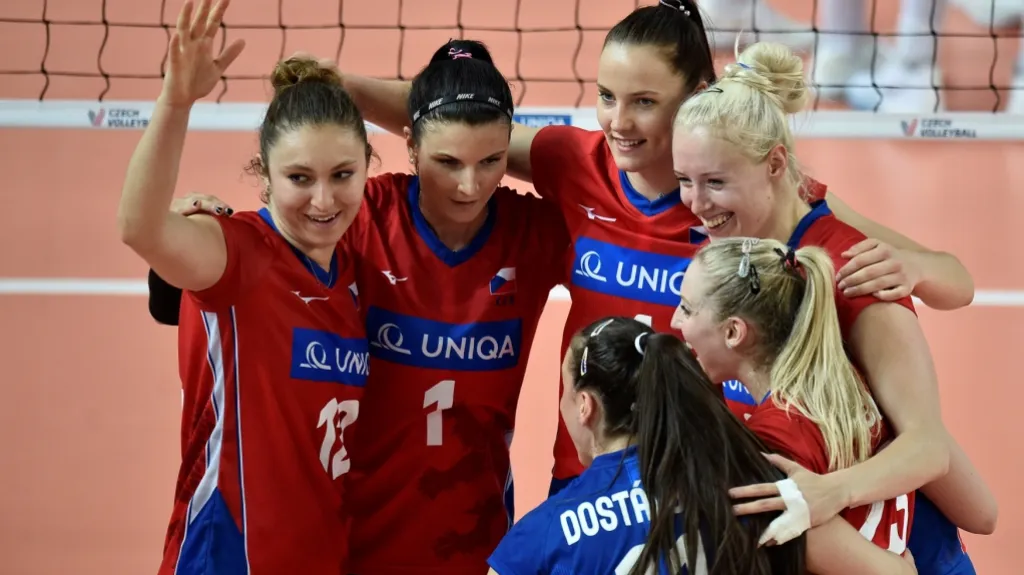 České volejbalistky