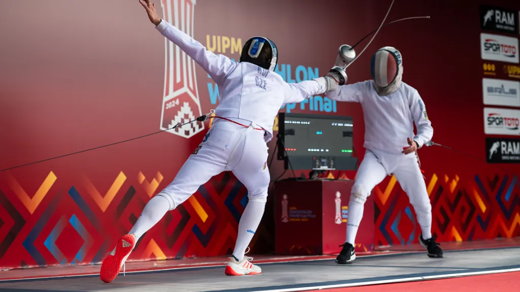 Moderní pětibojař Jan Kuf