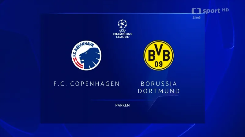 Sestřih utkání Kodaň - Dortmund