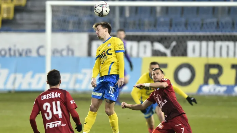 Jan Fortelný v dresu Teplic