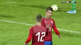 Gól v utkání Česko 21 - San Marino 21: Hložek - 5:0 (69. min.)