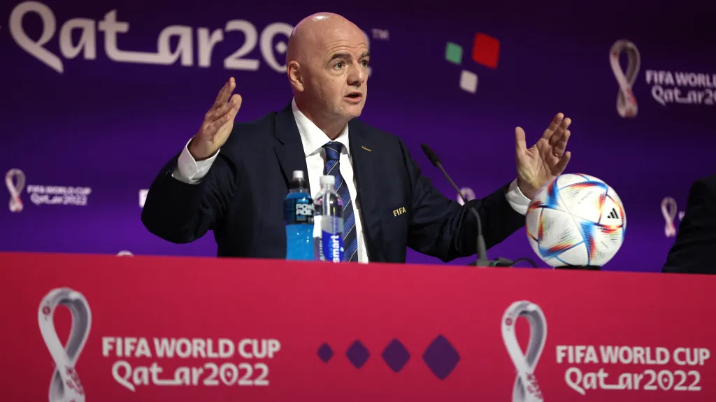 Předseda FIFA Gianni Infantino