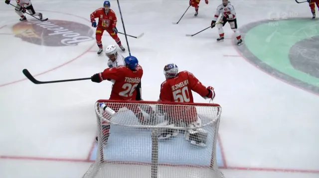 Gól v utkání Česko – Švýcarsko: Knak – 1:2 (22. min.)