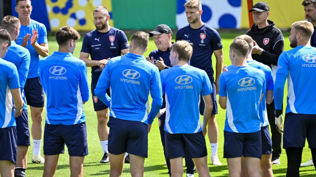 Trénink české reprezentace