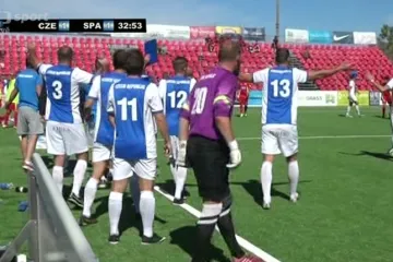 Sestřih utkání ČR - Španělsko