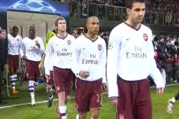 Hráči londýnského Arsenalu