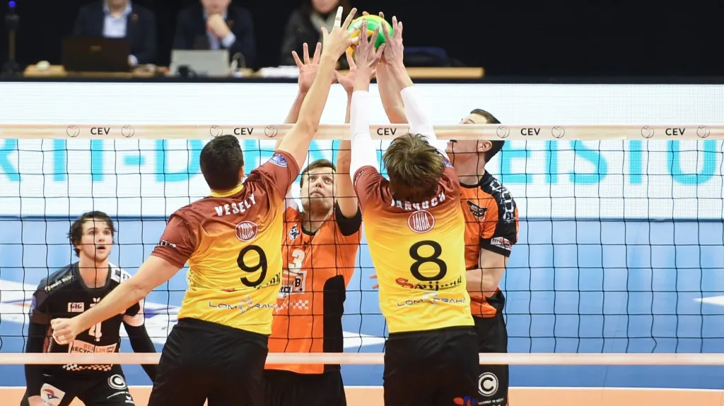 Volejbalisté Liberce v utkání Ligy mistrů proti Berlínu