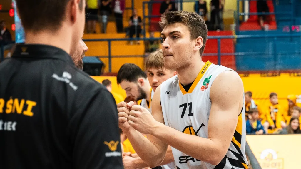 Písecký pivot Martin Svoboda