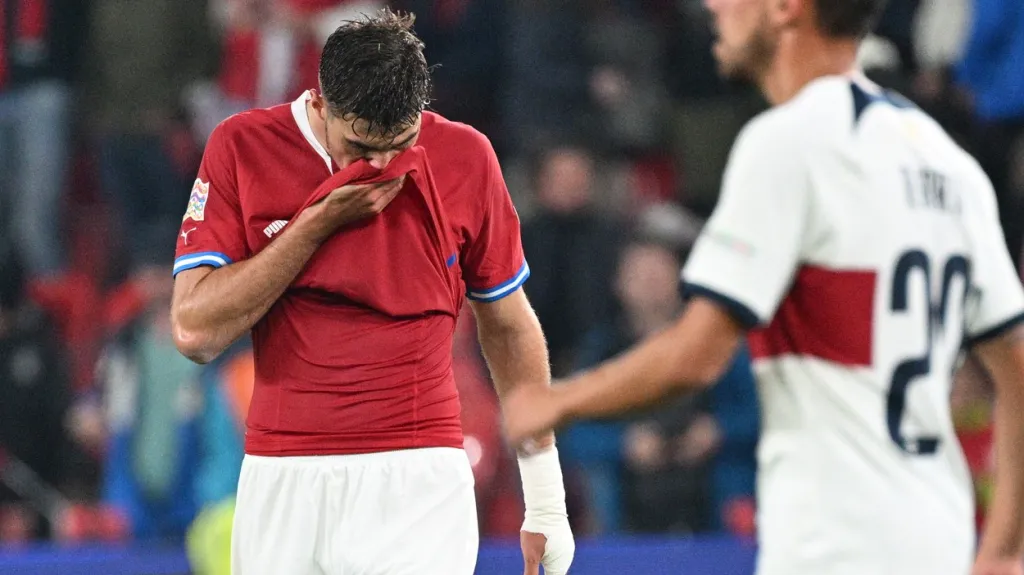 Patrik Schick v dresu národního týmu