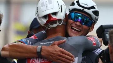 Závěr 2. etapy Tour de France