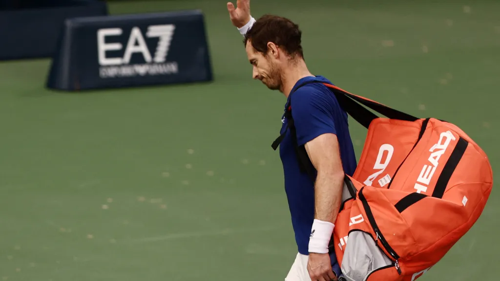 Andy Murray na turnaji v Dubaji