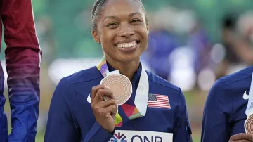 Finále smíšené štafety na 4 x 400 m