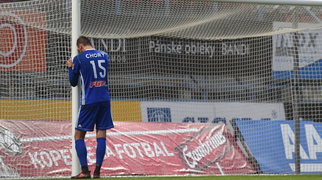 Zklamaný olomoucký Tomáš Chorý