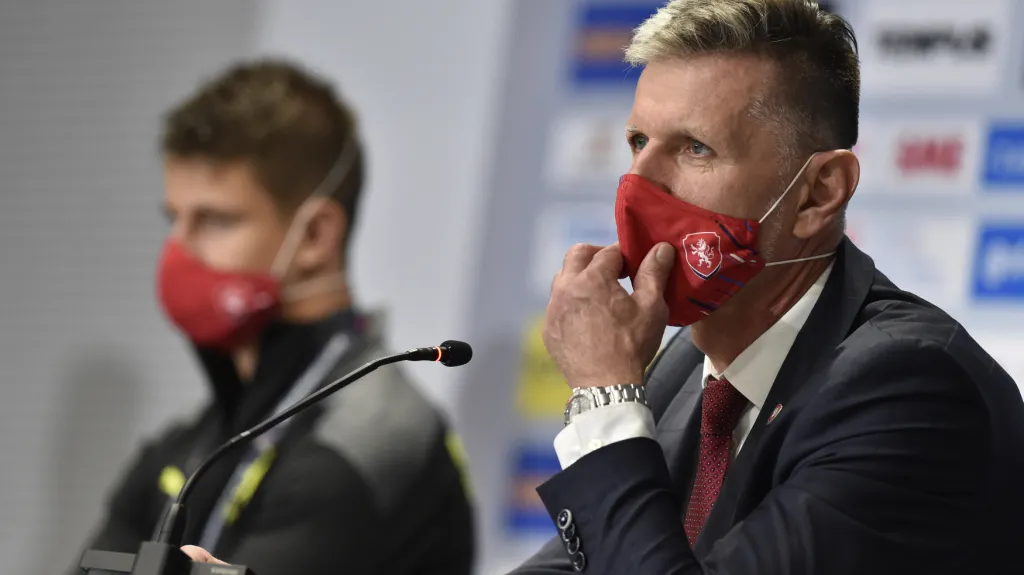 Jaroslav Šilhavý s Adamem Hložkem