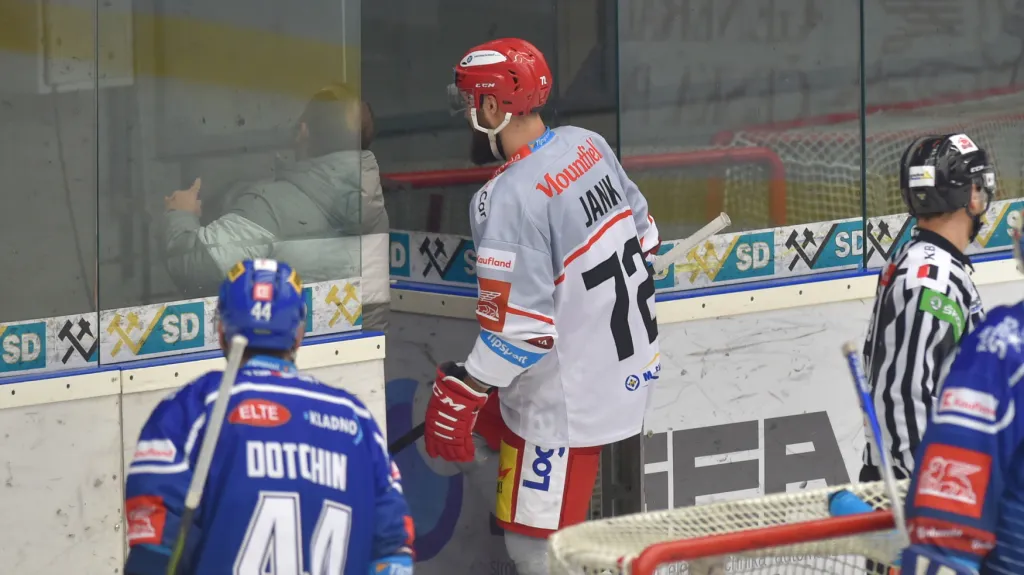 Jank po vyloučení v duelu s Kladnem