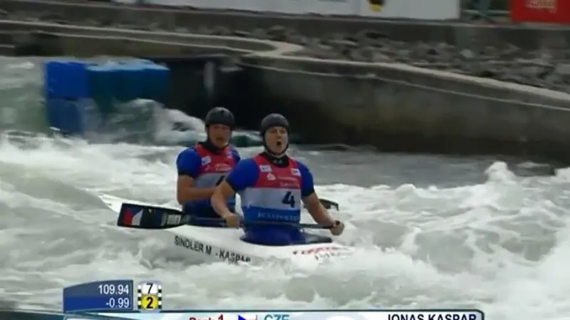 Deblkanoisté Kašpar se Šindlerem zvítězili na SP v Markkleebergu