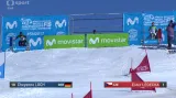 Vystoupení Ester Ledecké v semifinále paralelního slalomu