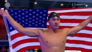 Finále 200 metrů motýlek a vítězství Urlanda